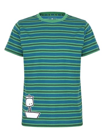 elkline Shirt "Seefahrt" groen