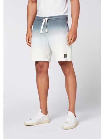 Chiemsee Sweatshort "Adour" blauw/wit