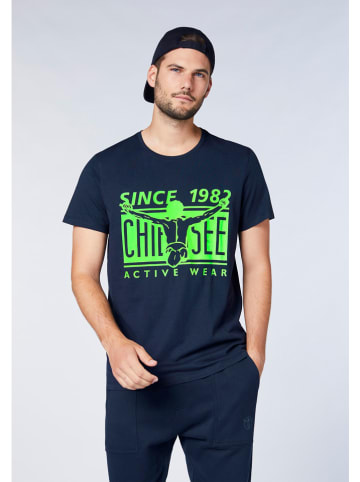 Chiemsee Shirt "Honok" donkerblauw