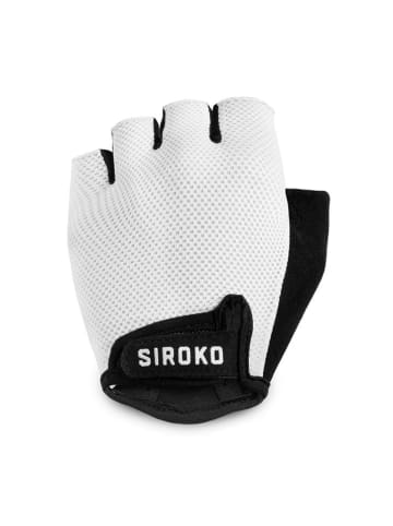 Siroko Fietshandschoenen "Aero" wit