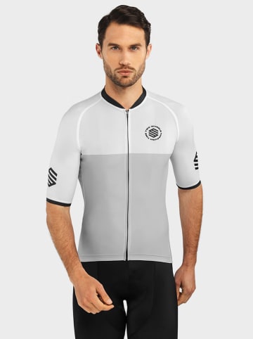 Siroko Fahrradtrikot "M2 Granfondo" in Weiß/ Grau