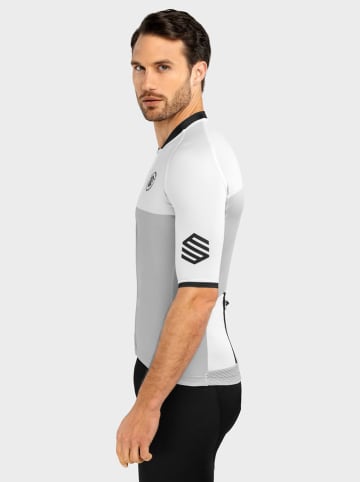 Siroko Fahrradtrikot "M2 Granfondo" in Weiß/ Grau