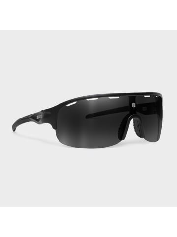Siroko Okulary sportowe unisex "Finisher" w kolorze czarnym