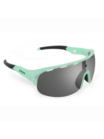 Siroko Unisekssportbril "PhotoChromic" turquoise/grijs