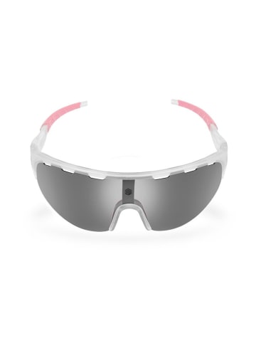 Siroko Unisekssportbril "PhotoChromic" wit/grijs