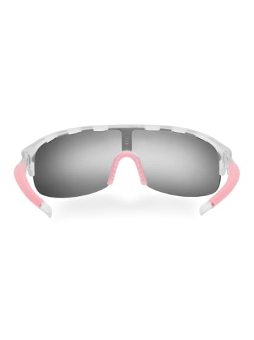 Siroko Okulary sportowe unisex "PhotoChromic" w kolorze biało-szarym