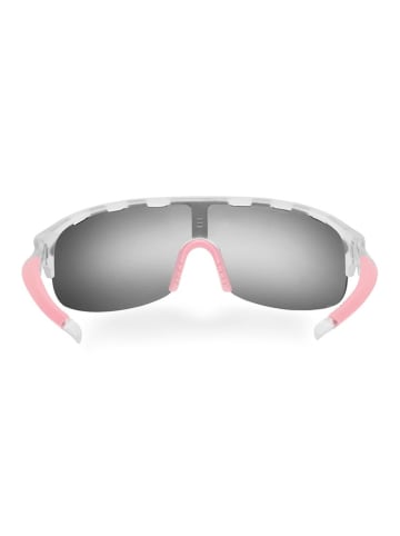 Siroko Unisex-Sportbrille "PhotoChromic" in Weiß/ Grau