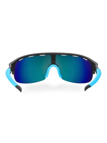 Siroko Unisex-Sportbrille "K3" in Schwarz/ Blau