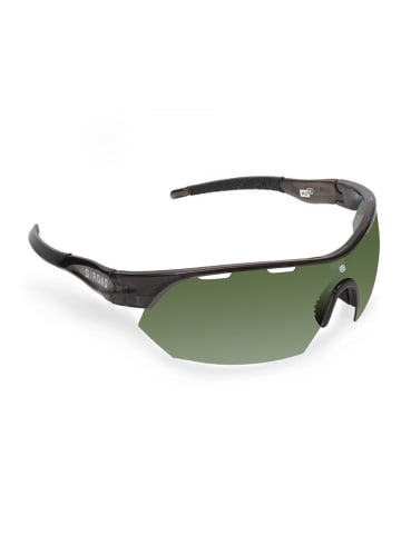 Siroko Okulary sportowe unisex "K3 S" w kolorze czarno-oliwkowym