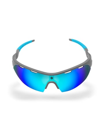 Siroko Unisekssportbril "K3 S" grijs/blauw