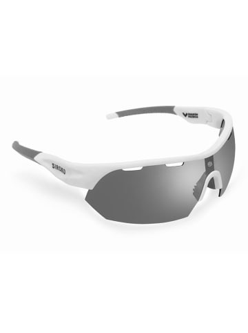 Siroko Okulary sportowe unisex "K3 S" w kolorze biało-szarym