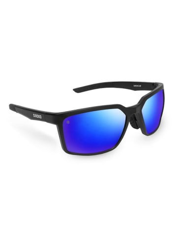 Siroko Unisex-Sportbrille "X1" in Schwarz/ Blau