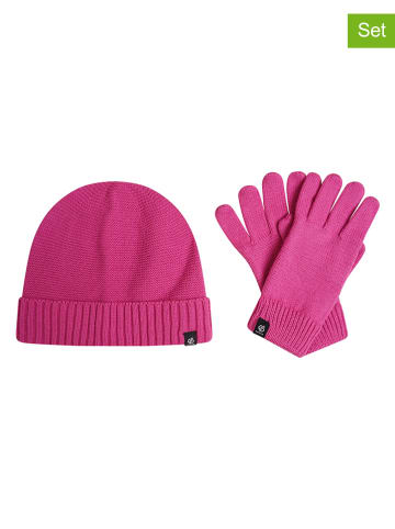 Dare 2b 2-delige set: muts en handschoenen "Necessity" roze