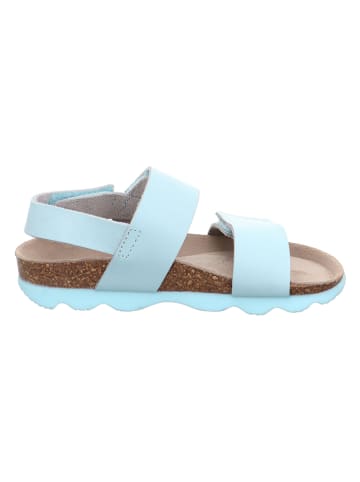 superfit Leder-Sandalen "Jellies" in Hellblau