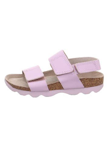 superfit Leder-Sandalen "Jellies" in Lila