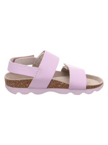 superfit Leder-Sandalen "Jellies" in Lila