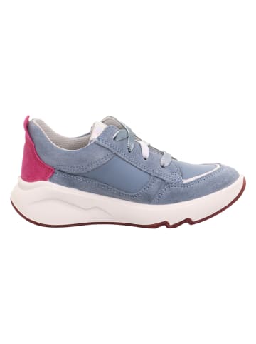 superfit Leren sneakers "Melody" lichtblauw