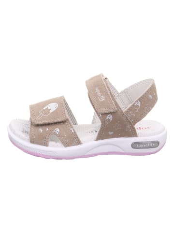 superfit Leren sandalen beige