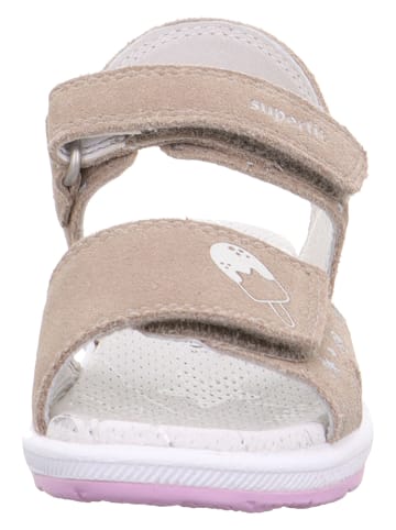 superfit Leren sandalen beige