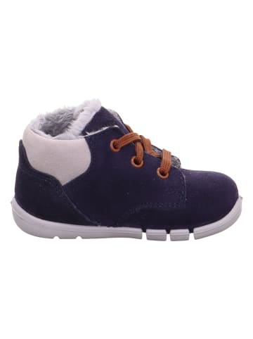 superfit Leder-Sneakers "Flexy" in Dunkelblau