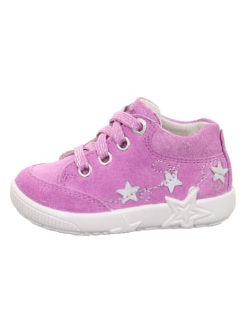 superfit Skórzane sneakersy "Starlight" w kolorze fioletowym
