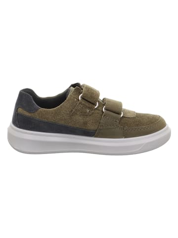 superfit Leder-Sneakers "Cosmo" in Khaki