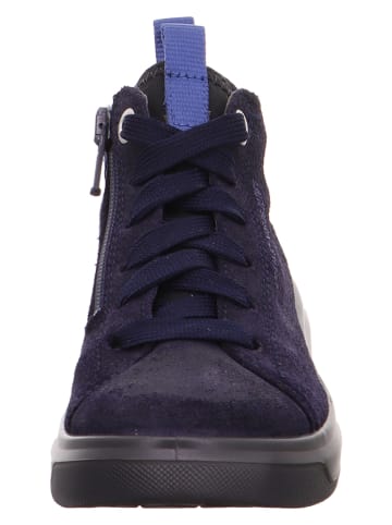 superfit Leder-Sneakers "Cosmo" in Dunkelblau