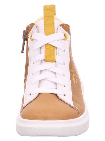 superfit Leder-Sneakers "Cosmo" in Hellbraun