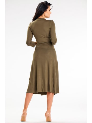 Awama Kleid in Hellbraun