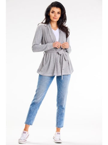 Awama Cardigan in Grau