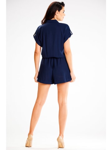 Awama Jumpsuit donkerblauw