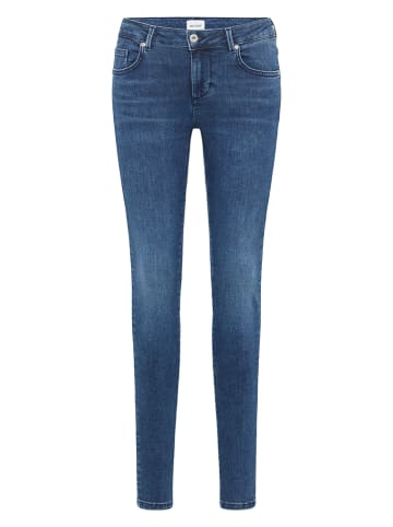 Mustang Spijkerbroek "Quincy" - skinny fit - blauw