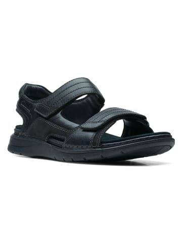 Clarks Leren sandalen zwart