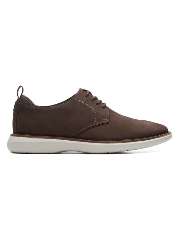 Clarks Leren veterschoenen bruin