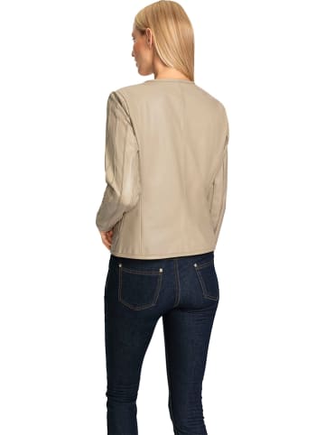 Heine Lederjacke in Beige