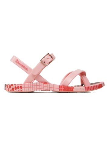 Ipanema Teensandalen lichtroze/meerkleurig