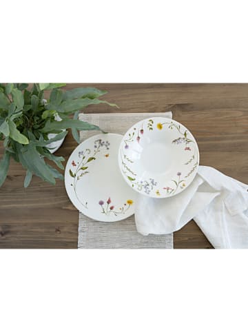 Hutschenreuther Talerz obiadowy "Spring Vibes" w kolorze białym ze wzorem - Ø 27 cm