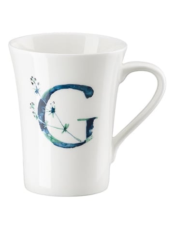 Hutschenreuther Kaffeetassen "G" in Weiß - (H)13,3 x Ø 8,8 cm