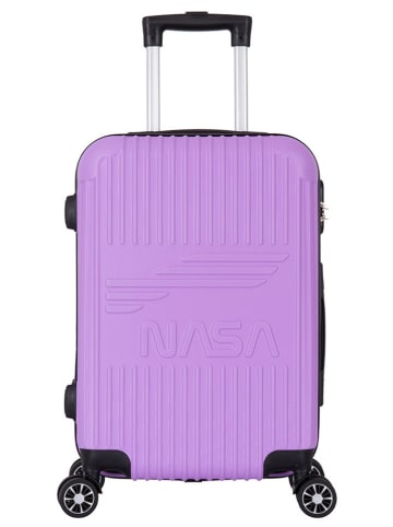 Nasa Hardcase-Trolley "Enterprise" in Lila - (B)30 x (H)45 x (T)20 cm
