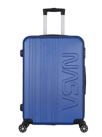 Nasa Hardcase-Trolley "Saturn" in Blau - (B)34 x (H)55 x (T)22 cm