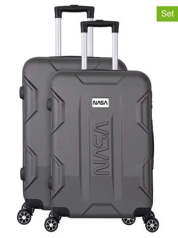 Nasa 2tlg. Hardcase-Trolleyset "Pioneer" in Anthrazit