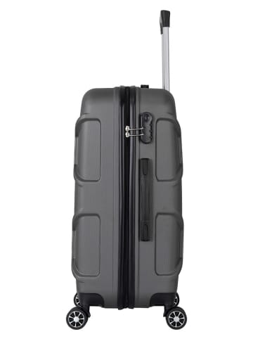 Nasa Hardcase-trolley "Pioneer" antraciet - (B)42 x (H)75 x (D)28 cm