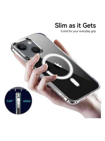 SWEET ACCESS 5tlg. Set: Full-Body-Case für iPhone 14 Plus in Transparent