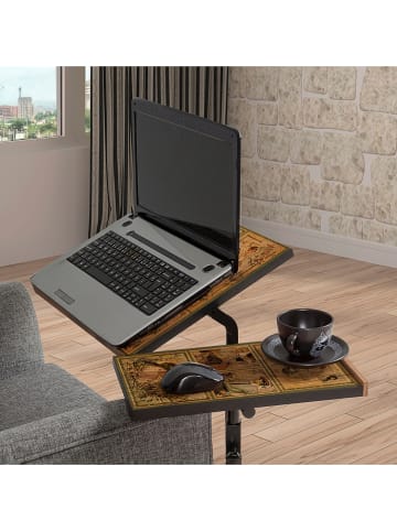 Evila Stolik w kolorze jasnobrązowym pod laptopa