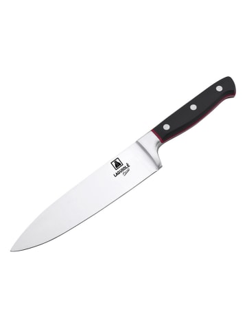 Laguiole Kochmesser in Schwarz - (L)27 cm