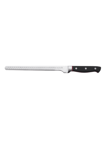 Laguiole Nóż w kolorze czarnym do szynki - dł. 38,5 cm