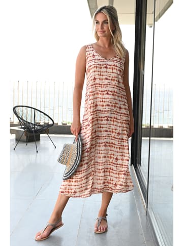 Bleu d'Azur Kleid "Nairobi" in Cognac