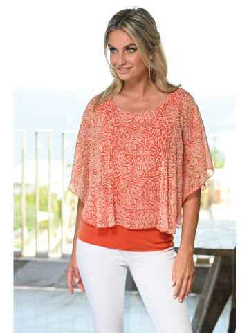 Bleu d'Azur Bluse "Terracotta" in Orange