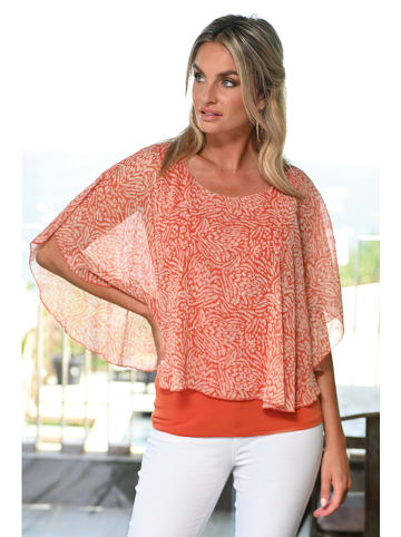 Bleu d'Azur Bluse "Terracotta" in Orange