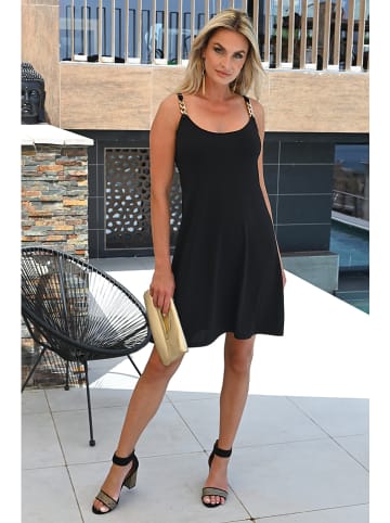 Bleu d'Azur Kleid "Lisa" in Schwarz